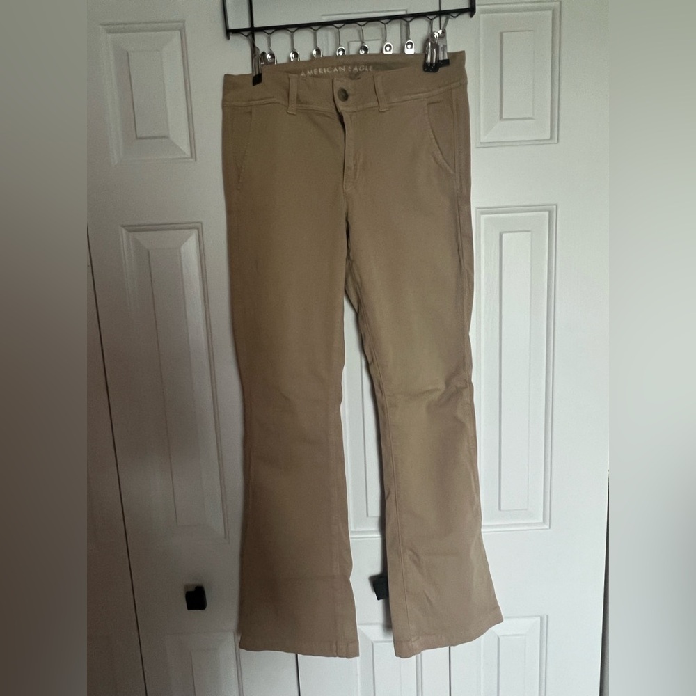 American Eagle Outfitters Kick Boot Cut Khaki Pant NWOT